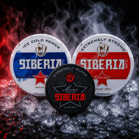 Siberia Mix Bundle – Blue, Black Mini & Red (je 10 Dosen)