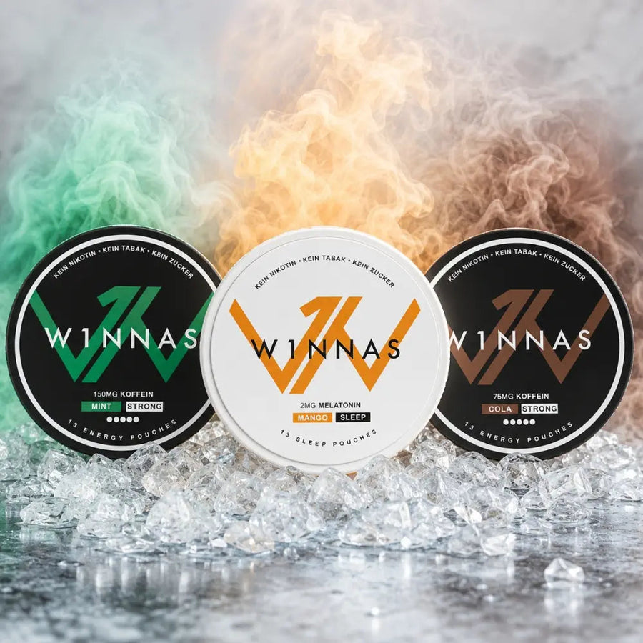 W1NNAS Mix Bundle – Mint, Mango Sleep & Cola (10 cans each)
